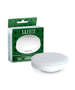 Лампа cветодиодная, (12W) GX53 6400K, SAFFIT SBGX5312