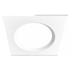 Светодиодная панель квадратная PRACTIC белая, 9W, 4200k, 680 Лм, 120*D90*35