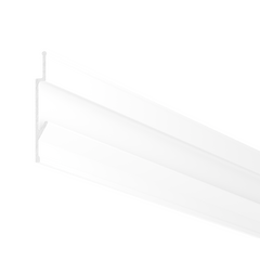 Профиль Alteza бампер АЛ Р-70 матовый белый 3,2м