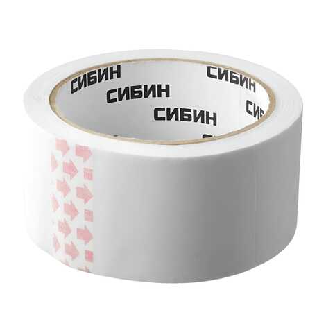 Малярный скотч, креповый, 48мм х 50м, CИБИН