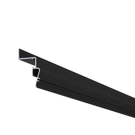 Профиль парящий под вставку ALTEZA, черный 2,0 м