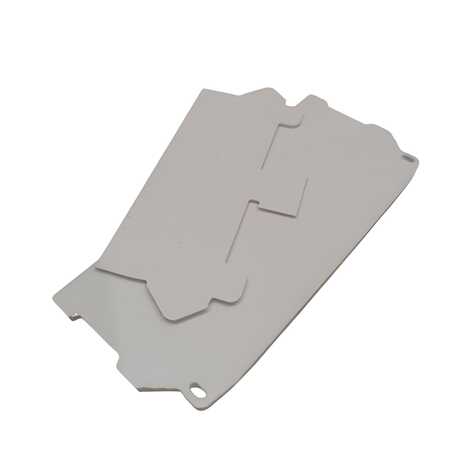 Торцевая заглушка ПК14 белый