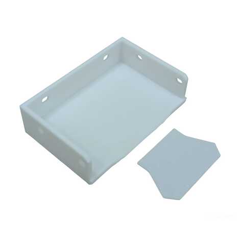 Заглушка для АМ ПВХ белая (комплект)