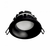 Светильник GX53 ZOOM круг черный с кольцом, 110*38