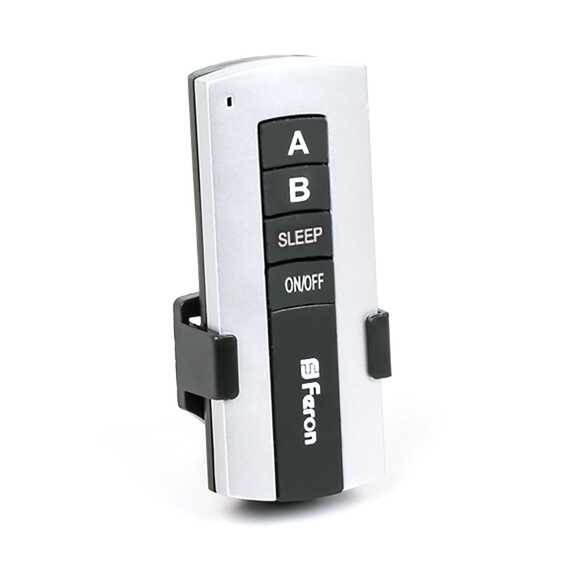 Выключатель (Пульт) дистанционный 2-х канальный Feron 230V 1000w