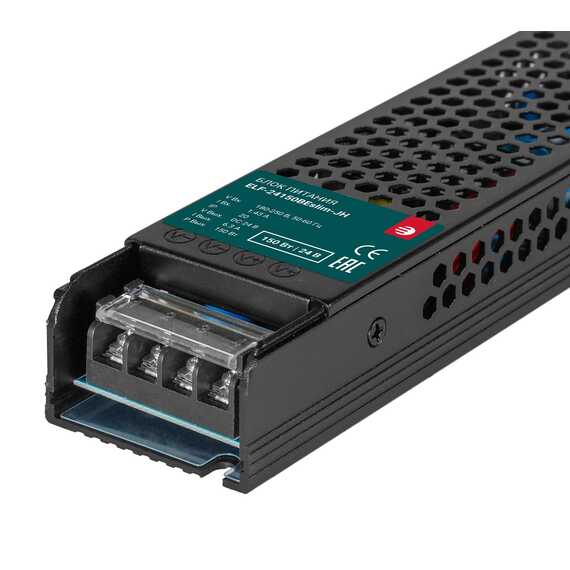 Блок питания ELF 150W/24V 24150BEslim-JH