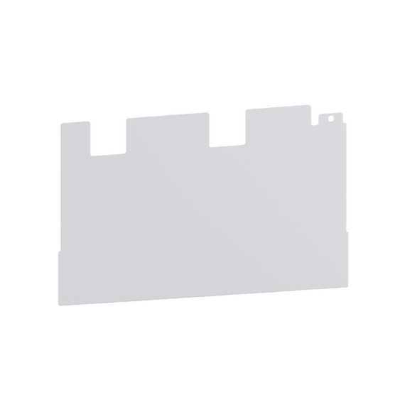 Элемент Р-70 торцевой АЛ белый (комплект 2/2шт)