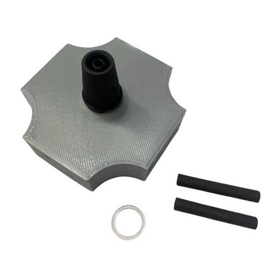 Точечное крепление для подвесных светильников и люстр черное