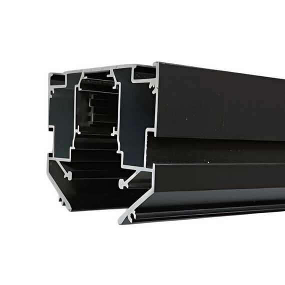 Магнитный шинопровод, встраиваемый под гарпун 2м (в комплекте вставка, заглушки) instellar