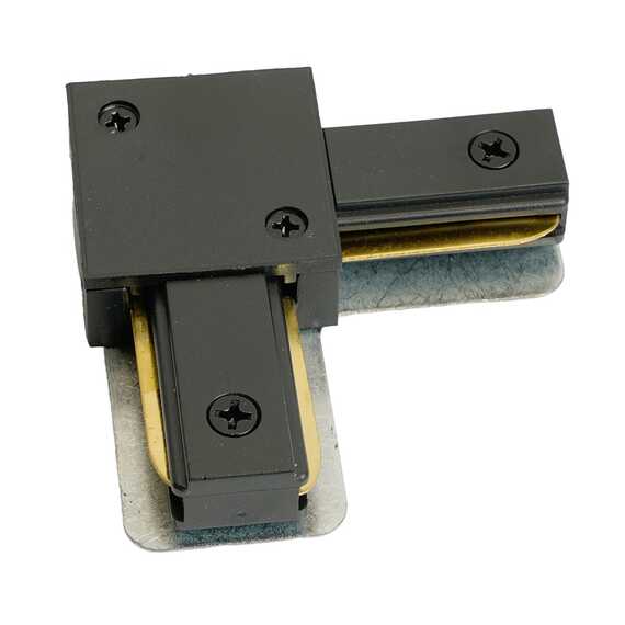 Коннектор угловой для шинопровода, LD1021 для CAB1007, черный