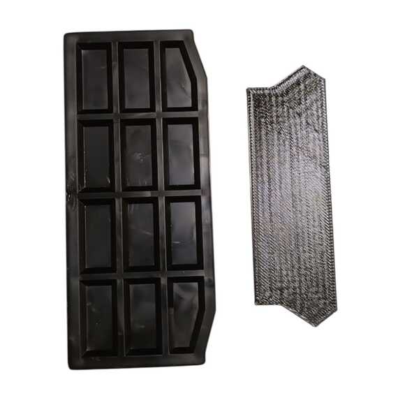 Заглушка для ПВХ ПК14 черная (комплект) вид 2