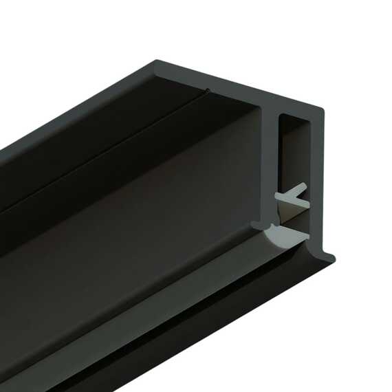 Багет потолочный ПВХ Йошка черный 2,0 м