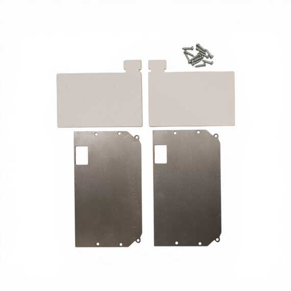 Торцы Deep B2 Pro белые (комплект 2+2)