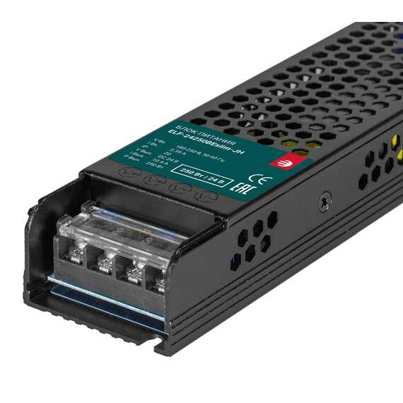 Блок питания ELF 250W/24V 24200BEslim-JH